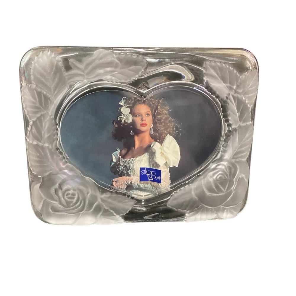 Studio Nova Silver Heart Picture Frame